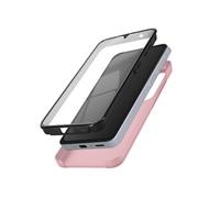 Coque Intégrale pour Samsung A55 Rigide et Avant Souple Tactile Rose champagne