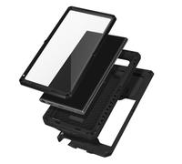 Coque intégrale pour Samsung Galaxy S22 Ultra Béquille Cache Caméra Normes IP54 Noir