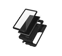 Coque intégrale pour Samsung Galaxy S22 Ultra Béquille Cache Caméra Normes IP54 Noir
