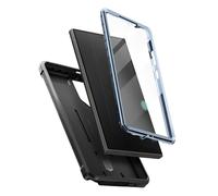 Coque Intégrale Pour Samsung Galaxy S24 Ultra Antichoc Avec Béquille Supcase Bleu Nuit