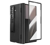 Avizar Coque intégrale Samsung Galaxy Z Fold 7 – verre trempé, béquille escamotable – Noir