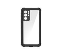 Coque Intégrale pour Samsung S21 Ultra Waterproof IP68 Redpepper Contour Noir