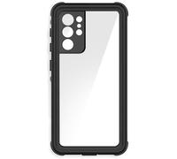 Coque Intégrale pour Samsung S21 Ultra Waterproof IP68 Redpepper Contour Noir