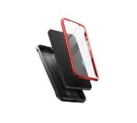 Supcase Coque Intégrale pour S24 et S25 Antichoc avec Béquille Rouge
