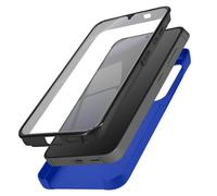 Coque de téléphone - AVIZAR - Samsung S24 - Protection intégrale - Rigide et souple - Bleu