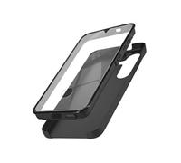 Coque Intégrale pour Samsung S24 Rigide et Avant Souple Tactile Noir