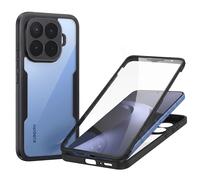 Coque Intégrale pour Xiaomi 17T Pro avec Protection d'Écran PET Intégré Noir / Transparent