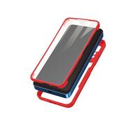 Coque Intégrale pour Xiaomi Redmi Note 11 Pro 5G Dos Rigide et Contour Silicone Rouge