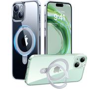 Coque intégrale TORRAS iPhone 15 Plus MagSafe + support transp