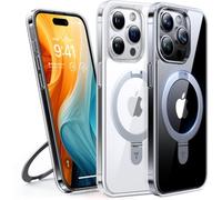 Coque intégrale TORRAS iPhone 15 Pro MagSafe + support transp.