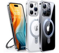 Coque intégrale TORRAS iPhone 15 Pro MagSafe + support transp.