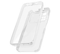 Coque pour Xiaomi Poco M4 Pro 4G Intégrale Arrière Rigide Transparent et Avant Souple transparent