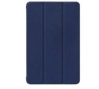 Coque Intelligente à Trois Supports Pliables, étui en Cuir Rigide Anti-Chute adapté à Samsung Galaxy S11 Ultra 14.6 Pouces SM-X930/X936B 2025(Dark Blue)