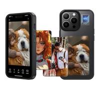 Coque Intelligente Protection pour iPhone 15 à Encre Électronique Technologie NFC Sans Fil Changez de Design Instantanément via App