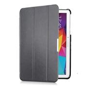 Coque Intelligente Ultra Fine Compatible avec Samsung Galaxy Tab 4 10,1" SM-T530/T531/T535 Support à Rabat pour Tablette Mise en Veille Automatique(Gray)