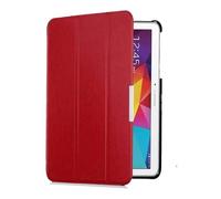 Coque Intelligente Ultra Fine Compatible avec Samsung Galaxy Tab 4 10,1" SM-T530/T531/T535 Support à Rabat pour Tablette Mise en Veille Automatique(Red)