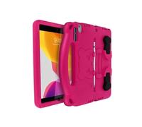 Coque Ipad 2021, 2020 Et 2019 10.2 Enfant Panda Mousse Eva Support Vidéo Rose