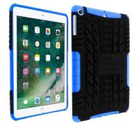 Avizar Coque iPad 5/6/Air 2018 – Antichocs renforcé + Support intégré Bleu