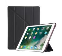 Coque iPad 9,7 pouces - INF - Smart Cover Noir - Support Flexible - Compatible iPad 5 - iPad Air 1/2