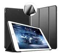 Coque iPad Mini, Coque iPad Mini 2, Coque iPad Mini 3, VAGHVEO Mini Étui Case Housse de Slim Léger Protection [Veille/Réveil Automatique] TPU Souple Bumper Cover pour Apple iPad Mini 1 2 3 (Noir)