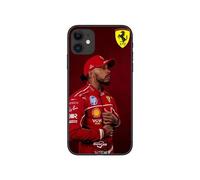 Coque de téléphone - Ferrari - Iphone 11 - Souple - Silicone - Noir
