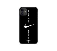 Coque Iphone 11 Nike Logo Just Do It Fond Noir