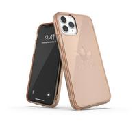 Coque iPhone 11 Pro Adidas avec grand logo, or rose