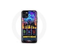 Coque Iphone 11 Pro Max Army of the Dead Always bet on dead film Attaque Zombie Las Vegas Casino banque dollars