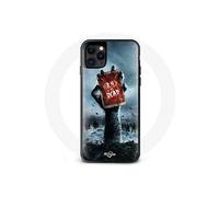 Coque Iphone 11 Pro Max en silicone noir design Army of the Dead film Attaque Zombie Las Vegas Casino dollars