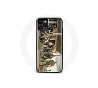 Coque Iphone 11 Pro Max film Army of the Dead équipe combattant Attaque Zombie Las Vegas Casino banque dollars