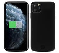Coque pour iPhone 11 Pro Max Protection Rigide 2 en 1 Batterie 6000mAh Noir