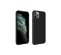 Coque iPhone 11 Pro Max Semi-rigide Antichoc Anti-rayure Soft Touch noir