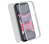 Coque de protection intégrale AVIZAR pour iPhone 11 - Souple transparent - Fonctions accessibles