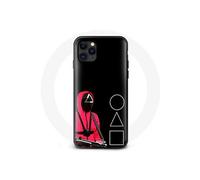 Coque Iphone 11 - Maniacase - Squid Game - Souple - Noir - Mixte