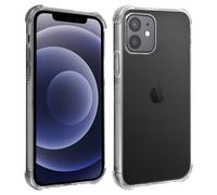 Coque iPhone 12 / 12 Pro Flexible Antichoc Coins Bumper Transparent