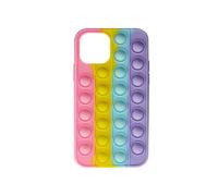 Coque iPhone 12 et 12 Pro Anti-stress Bubble pop Fidget Toy - Multicolore Multicolore