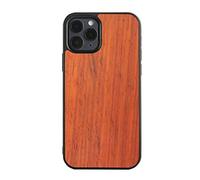 Coque iPhone 12 /iPhone 12 Pro en Bois Véritable Fabriqué à la Main en Bois/Bambou Naturel Housse/Étui pour iPhone 12 /iPhone 12 Pro (2)