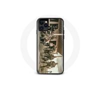 Coque Iphone 12 Mini film Army of the Dead équipe combattant Attaque Zombie Las Vegas Casino banque dollars