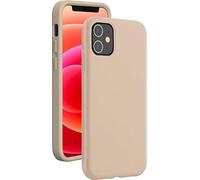 Coque iPhone 12 mini Silicone SoftTouch Blanche Bigben