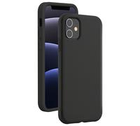 Coque iPhone 12 mini Silicone SoftTouch Noire Bigben