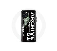 Coque Iphone 13 Archive 81 film d'horreur fiction cassette statut x-files Fringes suspenses noir Vissers