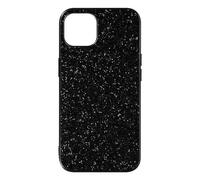 Coque pour iPhone 13 Design Paillettes Rigide Finition Relief Antidérapante Noir