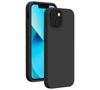 Coque iPhone 13 mini Silicone SoftTouch Noire Bigben