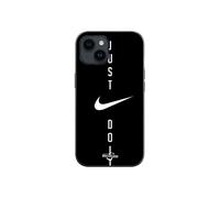 Coque Iphone 13 Nike Logo Just Do It Fond Noir