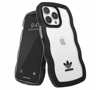 Coque iPhone 13 Pro Adidas ondulée noire