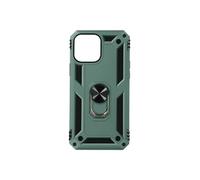 Coque iPhone 13 Pro Antichoc Hybride Bague Support Vidéo vert foncé