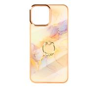 Coque de protection - AVIZAR - iPhone 13 Pro - Motif marbre - Souple - Bague de maintien