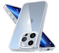 Coque iPhone 13 Pro Max avec Objectif d'appareil Photo, Protection intégrale de qualité Militaire de 3 m, Protection Contre Les Chutes de Doigts avec Dos Mat Anti-Traces de Doigts(Clair)