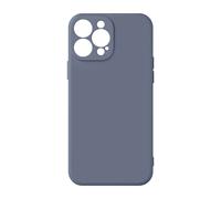 Coque iPhone 13 Pro Max Silicone Semi-Rigide avec Finition Soft Touch bleu