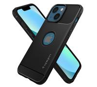 Spigen Rugged Armor Coque pour iPhone 13 - Noir Mat
